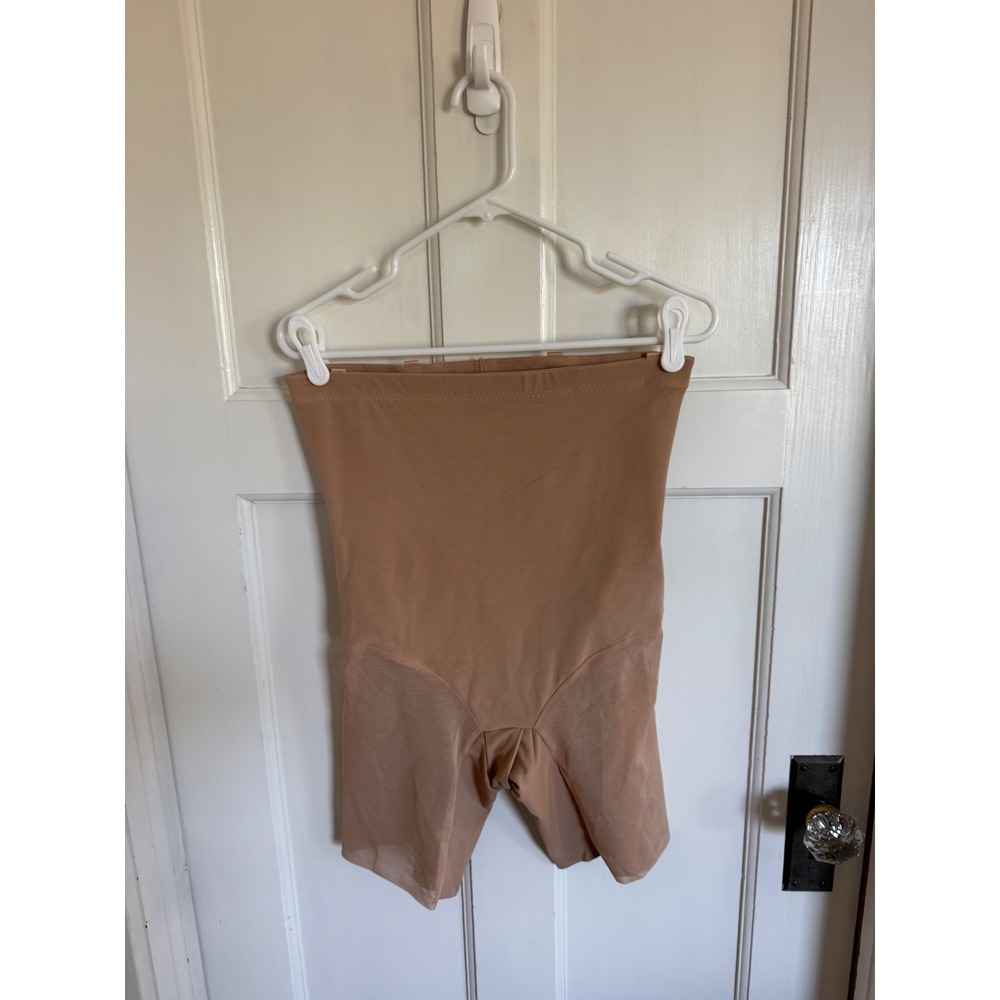 Honeylove tan shapewear shorts size xl